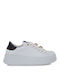 Gio+ Femei Sneakers White Black