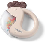 Babyono Rattle Παπαγάλος for 3++ Months Beige