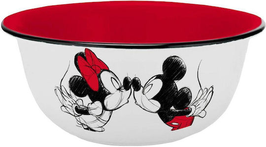 Minnie Mouse Baby Food Bowl made of Porcelain Red