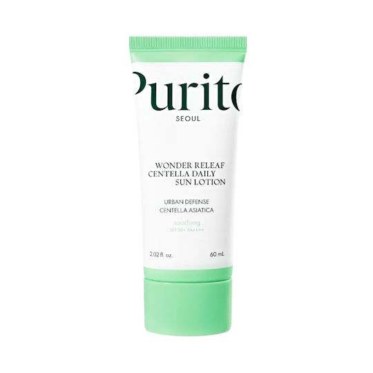 Purito Wonder Relief Centella Daily Слънцезащитен Лосион За Лице SPF50+ 60ml