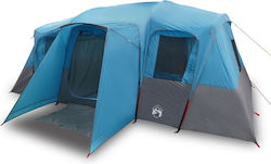 vidaXL Σκηνή Camping Τούνελ Μπλε για 16 Άτομα 550x520x201εκ.