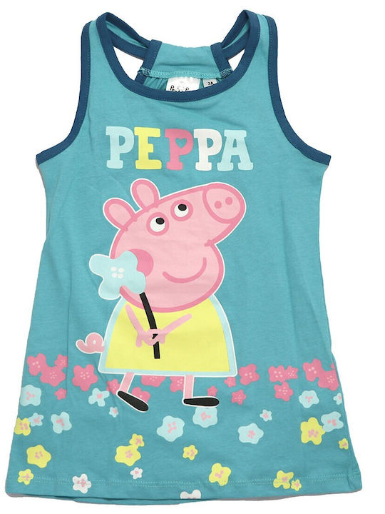 Peppa Pig Rochie pentru Copii Turquaz