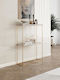 Videl Console Table Wood & Metal Xruso L60xW20xH80cm