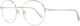 Swarovski Damen Metallisches Brillengestell Rose Gold SK5351 028
