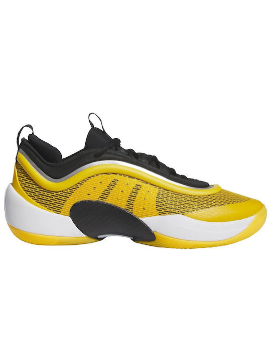 Adidas Low Basketball Shoes Yellow
