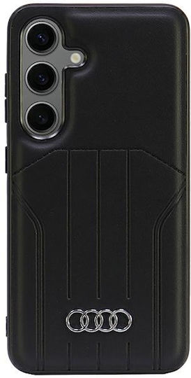 Audi Back Cover Δερματίνης / Δερμάτινο / Πλαστικό Μαύρο (Galaxy S24)
