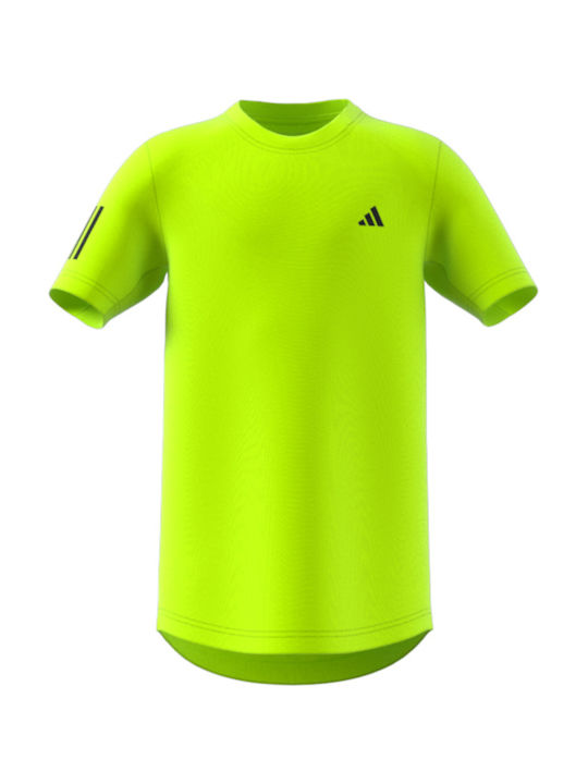 Adidas Kinder T-shirt Grün Club 3-stripes