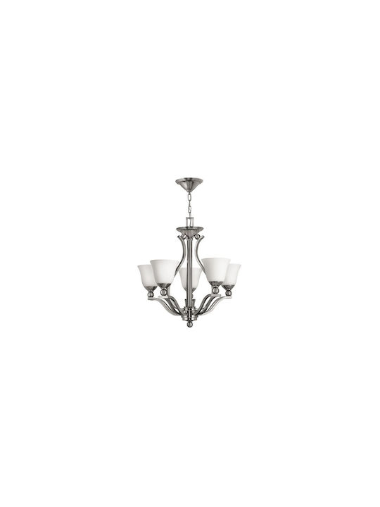 Elstead Lighting Chandelier Silver HK-BOLLA5