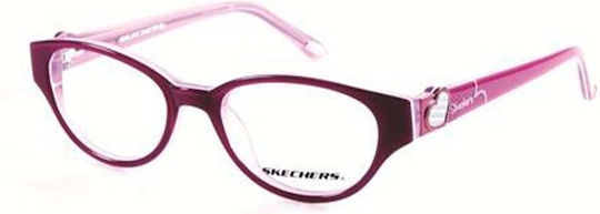 Skechers Copii Plastic Rame Ochelari Violet SK1525 PNK