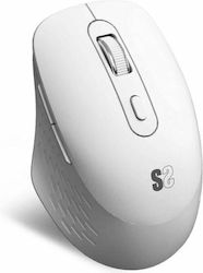 Subblim SUBMO-EDCUR02 Wireless White