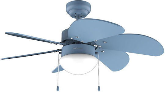 Cecotec EnergySilence Aero 3600 Vision Deckenventilator 92cm mit Leuchte Vollblau