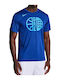 Greece Olympics 2024 Practice Dri-Fit Sportliches T-Shirt Blau