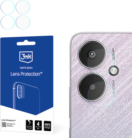 3MK Προστασία Κάμερας Tempered Glass Διάφανο για το Redmi 13C 5G