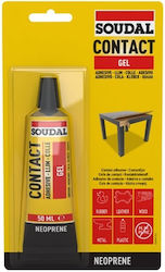 Soudal 555129 Πάστα Ξυλόκολλας Διάφανη 50ml
