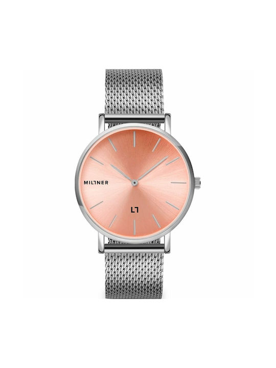 Millner Watch in Silver / Silver Color