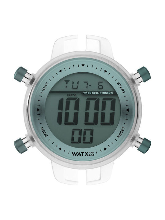 WATX & CO Γυναικείο Ρολόι 43mm Μπαταρίας σε Λευ...