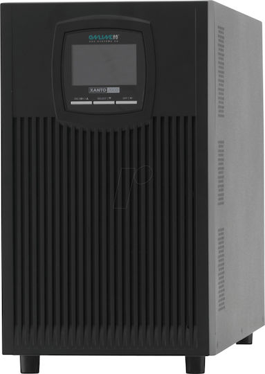Online Usv-Systeme Xanto 2000VA UPS On-Line 2000W με 8 IEC Πρίζες