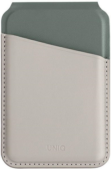 Uniq MagSafe Θήκη Καρτών Lyden DS Beige and Green