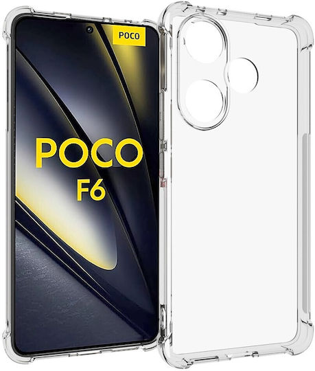 Back Cover Σιλικόνης Διάφανο (Xiaomi Poco F6 5G)