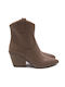 Carad Shoes Women's Ankle Boots Tabac Brown