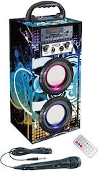 Inovalley Karaoke Speaker with Wired Microphone Inovalley Karaoke Speaker with Wired Microphone