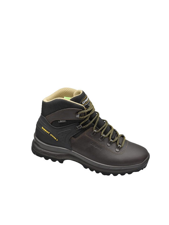 Grisport Men's Hiking Boots Waterproof with Gore-Tex Membrane Brown