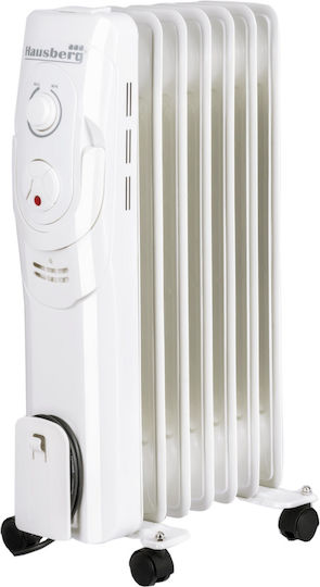 Hausberg Öl-Heizkörper mit 7 Rippen 1500W