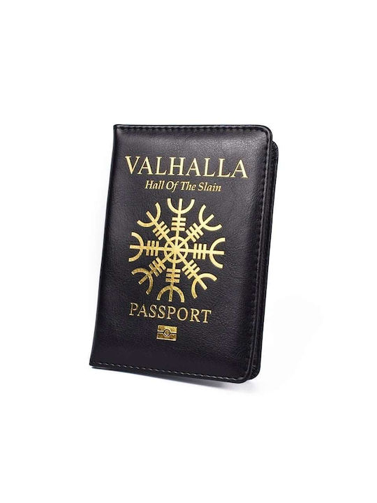 Molf's Valhalla Hall Of The Slain Θήκη Διαβατηρίου Μαύρο DVFB