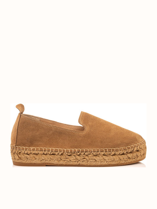 Damen Espadrilles in Braun Farbe
