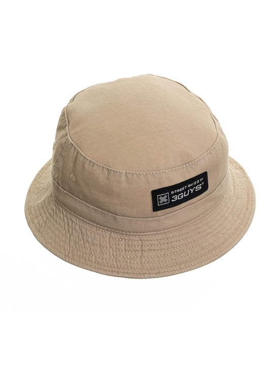 3Guys Men's Hat Beige