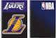 Τετράδιο Σπιράλ Bmu Lakers Nba Logo 2 Θεμάτων 17x25 70φ