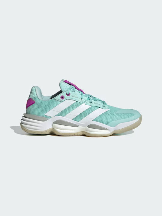 Adidas Stabil 16 Sport Shoes Volleyball Turquoise-white-purple