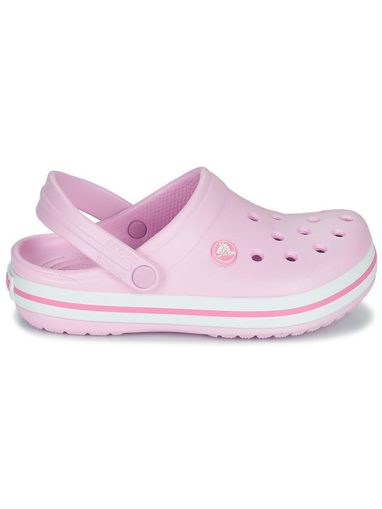 Crocs Crocband Clog Încălțăminte pentru Plajă pentru Copii Roz Roz Balerină