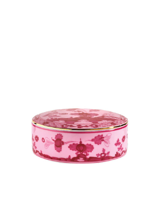 Richard Ginori Porcelain Decorative Box 13.2x5.3x5.3cm