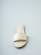 Women's Flat Sandals in White Color