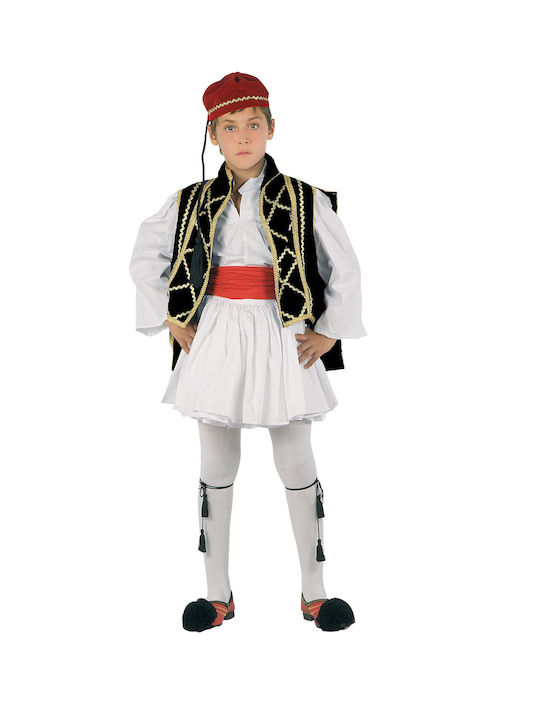 Kokoracostume Traditional Kids Costume Tsolias Black