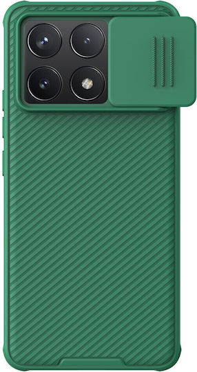 Nillkin Camshield Pro Series Umschlag Rückseite Kunststoff / Silikon Grün (Xiaomi Poco F6 Pro 5G)