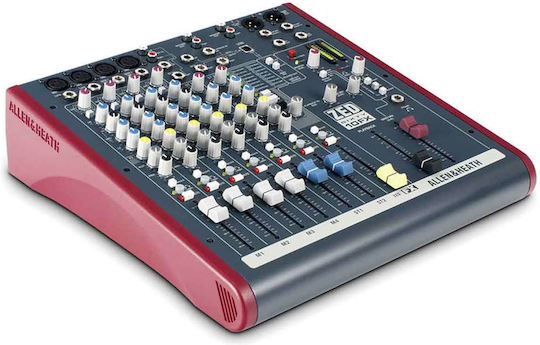 Allen & Heath ZED60-10FX Analoge Konsole 10 Kanäle / 4 XLR-Eingänge
