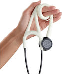 Littmann 3m Cardiology Iv 6186c Stethoscope White Alabaster