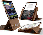 ESR Flip Cover Brown iPad Air 13 (2024)