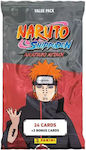 Pachet de valoare cu cărți de joc de tranzacționare Panini Naruto Shippuden Akatsuki Attack - 26 de cărți