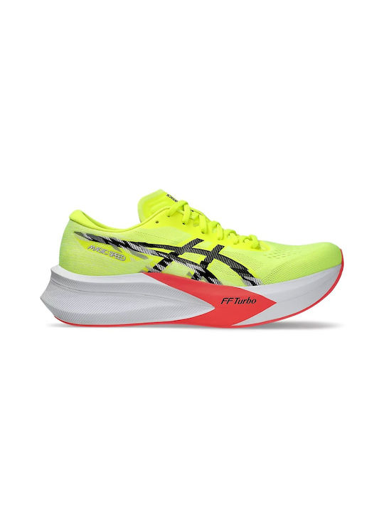 ASICS Magic Speed 4 Sport Shoes Running Grn / Blk