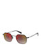 Levi's Unisex Sunglasses with Black Metal Frame and Red Gradient Mirror Lens LV1035/S 003/UW