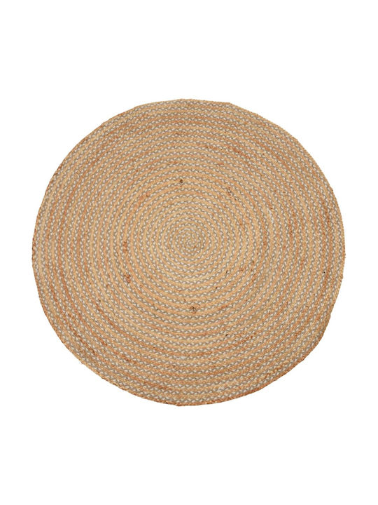 Koopman Rug Round Summer from Jute YOUTH