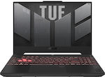 Asus TUF Gaming A15 FA507NUR-LP003 15.6" IPS FHD 144Hz (Ryzen 7-7435HS/16GB/512GB SSD/Fără OS) Mecha Gray (Tastatură US)