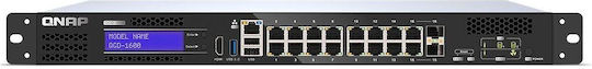 QNap QGD-1600 Verwaltet Switch mit 16 Ports Gigabit (1Gbps) Ethernet