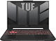 Asus Gaming TUF A15 FA507NVR-LP002 15.6" IPS FHD 144Hz (Ryzen 7-7435HS/16GB/512GB SSD/No OS) Mecha Gray (US Keyboard)