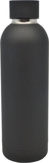 Ankor Soft Touch Sticlă Termos Oțel inoxidabil 500ml Negru