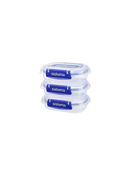 Sistema Klip Δοχείο Φαγητού Πλαστικό Μπλε 180ml