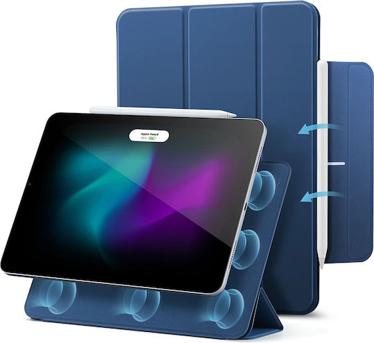 ESR Rebound Магнитен Флип Капак Тъмносин iPad Air 13" 2024/2025/2026